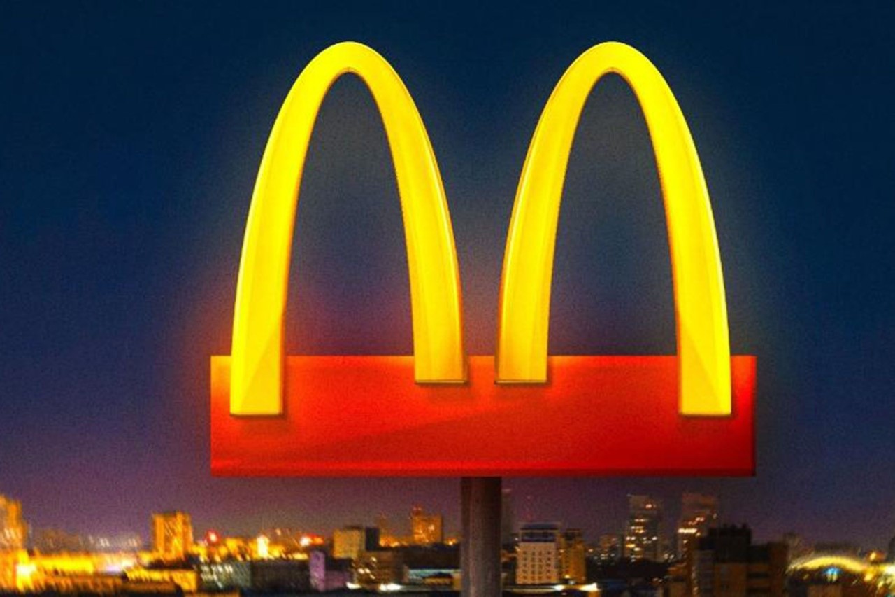 Example of McDonald's social distancing campaign idea